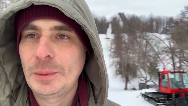 Лыжная прогулка в конце марта🌲🎿⛷ смотреть онлайн