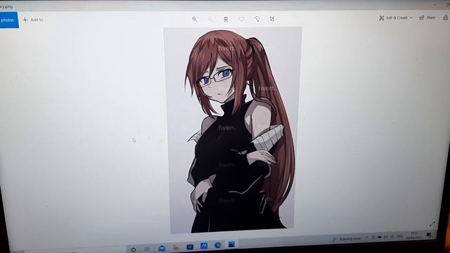 Sketch created from the site fiver.com. I call her Lucy. смотреть онлайн