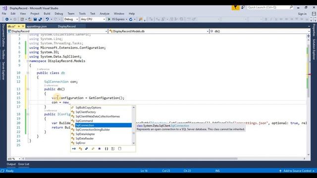 How to Display JSON Record in ASP.NET Core 2.0 смотреть онлайн