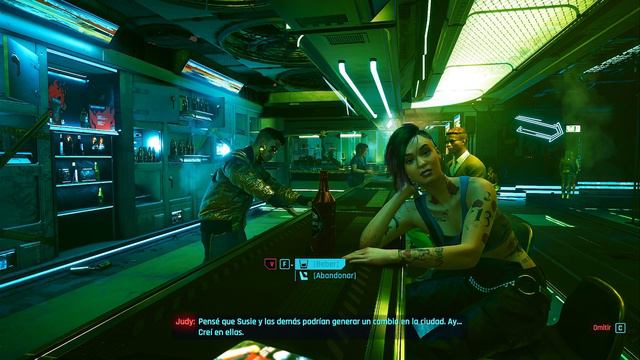 Cyberpunk 2077 | Interacciones con Judy en el Afterlife - MOD | Español смотреть онлайн