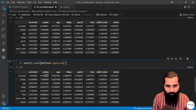 Correlation in python | اردو میں سیکھیں смотреть онлайн