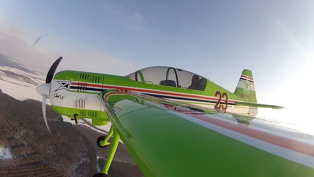 Высший пилотаж на Як-54 от "Аэроклуб КВС" смотреть онлайн