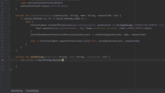 Requesting Permissions at Runtime in Android Studio 2020 (Kotlin) смотреть онлайн