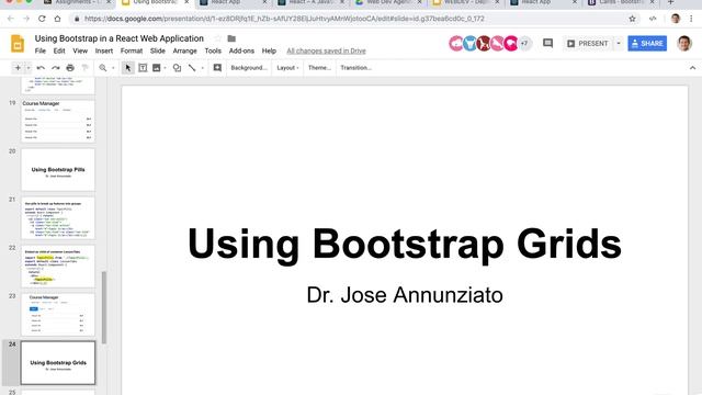 W3 7 react + course editor, grid смотреть онлайн