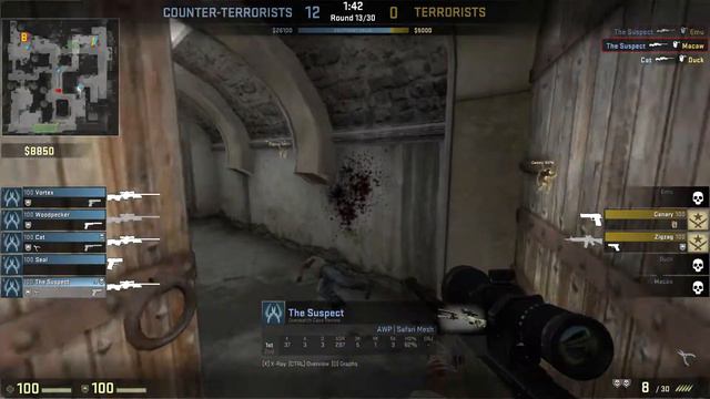 CS:GO Overwatch Hacker. I can't wait to ban this guy!!!!!!! смотреть онлайн