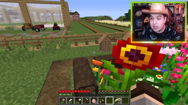 АВТОМАТИЧЕСКАЯ ФЕРМА ПЕРСИКОВ В МАЙНКРАФТ - СИМУЛЯТОР ФЕРМЕРА!