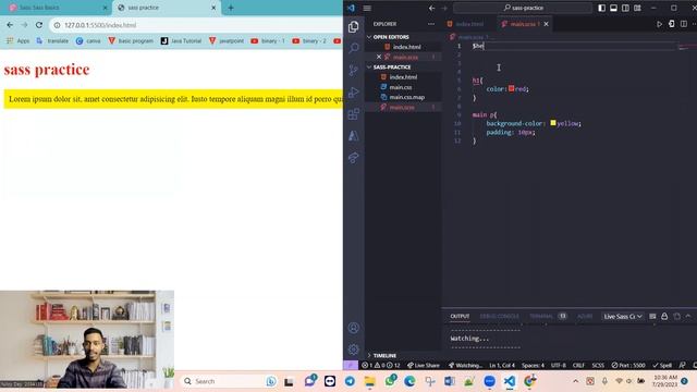 SASS Bangla Tutorial (Lecture-2) || Sass variables. смотреть онлайн
