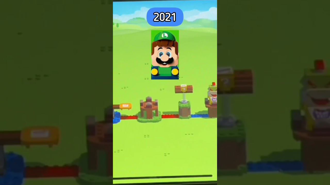 Lego Super Mario App revolution (World's smallest violin) 2020-2022. Luigi & Peach updates. #shorts смотреть онлайн