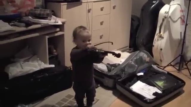 Lucas playing violin смотреть онлайн