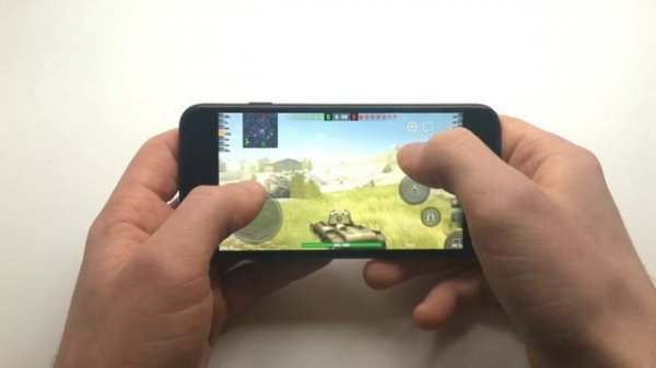 World of Tanks Blitz на iPhone 7