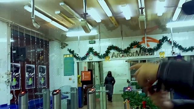 Новогоднее оформление А.Б.К. ЛПЦ-3 и центральной проходной. смотреть онлайн