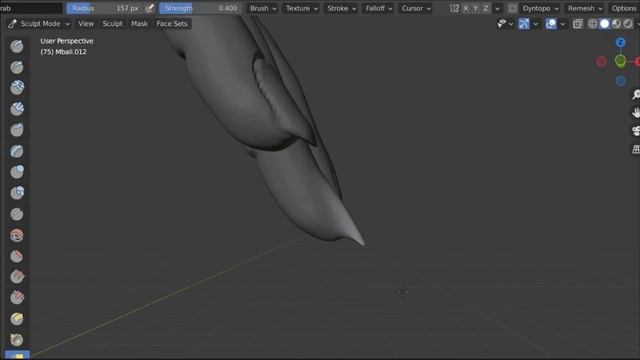 Makima in 3D. 3D character creation process in Blender. Part 1 (modeling, sculpting). смотреть онлайн