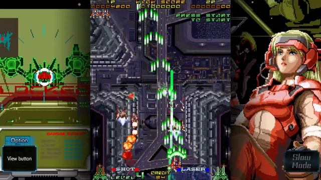 RayForce / Layer Section - Easy Mode Showcase - PC Gameplay (No commentary) смотреть онлайн