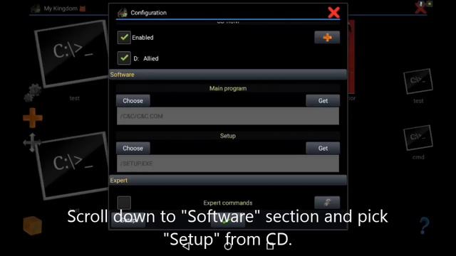 C&C : Red Alert on Android - Installation and play guide using Magic Dosbox. смотреть онлайн
