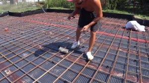 Фундамент - монолитная плита своими руками за 2+ недели. Цены, подробная информация