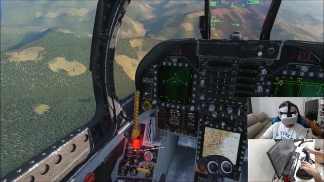 DCS VR How to activate Oculus Quest 2 AIRLINK and play wireless | Thurstmaster Hotas 4 смотреть онлайн