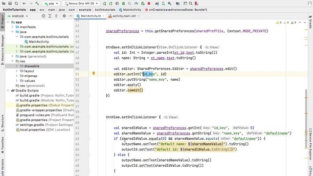 Shared Preferences in Android Studio Kotlin Tutorial 55 - Urdu/Hindi | Muhammad Waqas смотреть онлайн