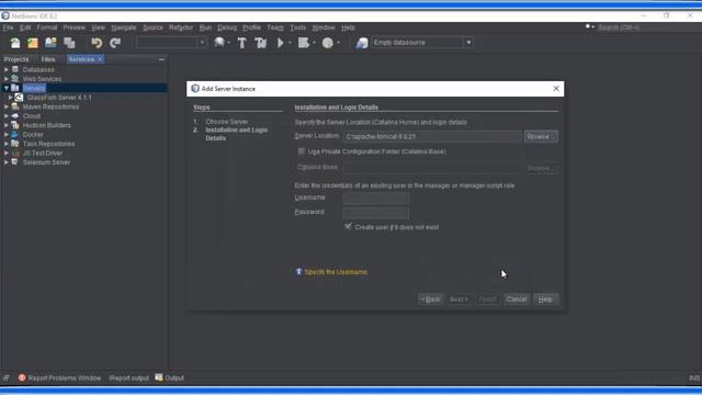 Instalar y configurar Apache Tomcat 9 en NetBeans смотреть онлайн