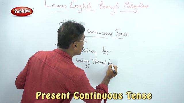 Spoken English through Malayalam | Present Continuous Tense | Learn English Grammar смотреть онлайн