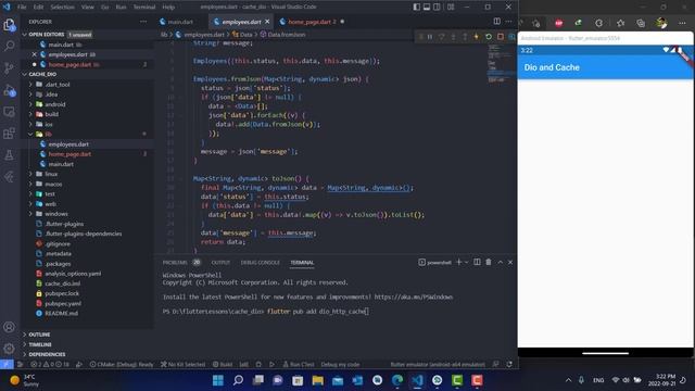 caching data using dio http cache in Flutter смотреть онлайн