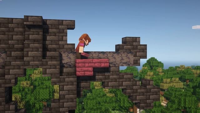 Minecraft | How to build a Nether Sword Portal | Tutorial смотреть онлайн