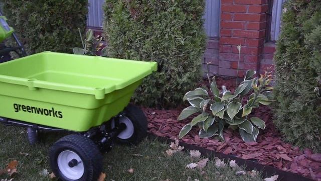 Самоходная тележка Greenworks G40GCK4: обзор и тест