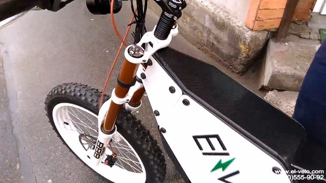 Мощный Электровелосипед El-Velo E-Kross Velo
