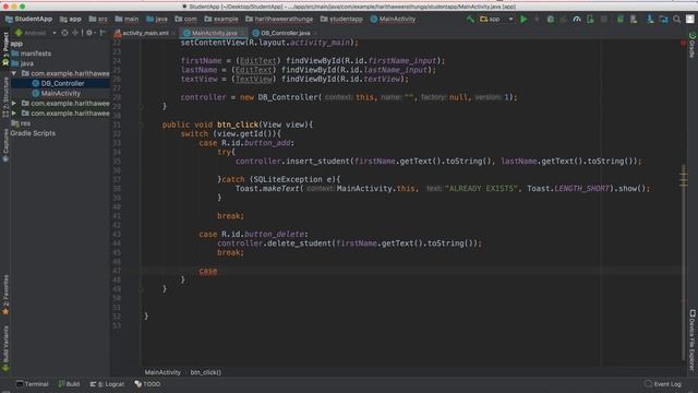 SQLite Operations_ Android studio- Create, Insert,Update,Delete - Part 4 смотреть онлайн