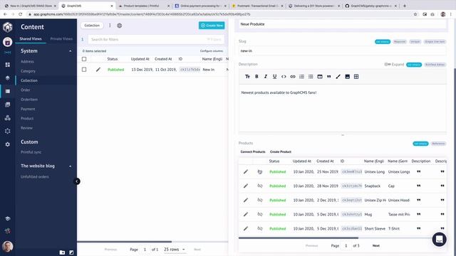GraphCMS + eCommerce смотреть онлайн