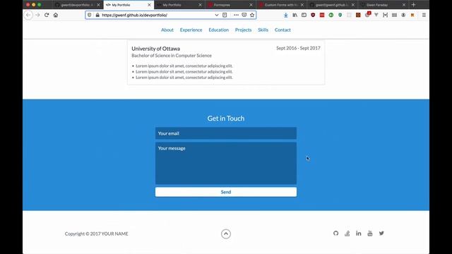 Create & host your software developer portfolio right now | Tutorial смотреть онлайн