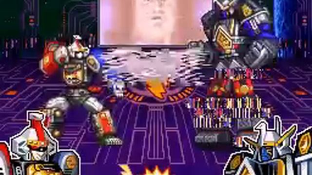 MMPR: The Fighting Edition SNES Game - Ninja Megazord Vs. Shogun Megazord смотреть онлайн