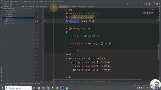 Day 6, List & Delete Employee