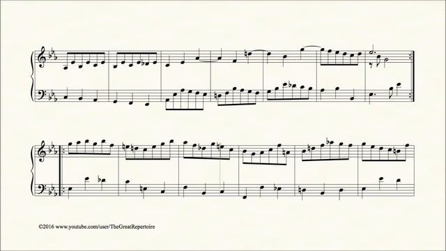 Bach, Prelude in C minor, BWV 934 смотреть онлайн