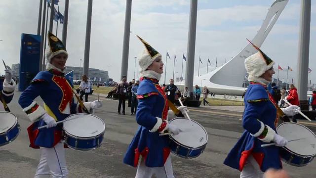 1. Барабанщицы в Олимпийском парке, Сочи 2014 смотреть онлайн