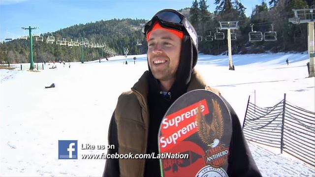 Big bear Mountain Snowboarding with Giselle Ugarte смотреть онлайн