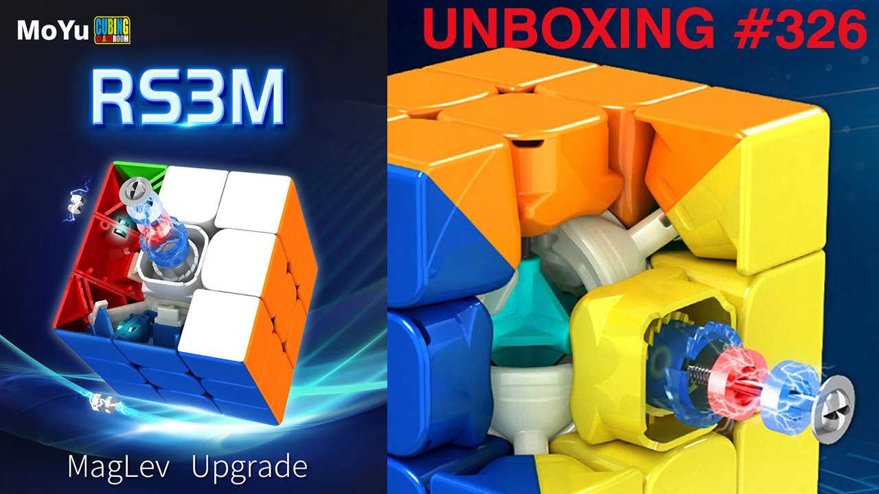 Unboxing №326 MoYu RS3M MagLev Upgrade. Обзор смотреть онлайн