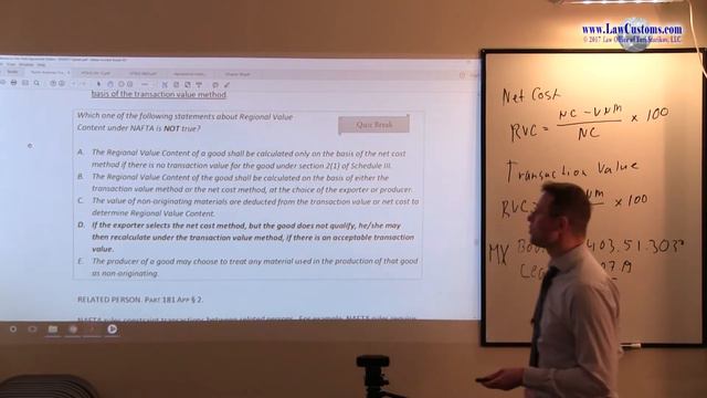 NAFTA Part 23 (Apr. 2017 Customs Broker Exam Lecture Series on North American Free Trade Agreement) смотреть онлайн