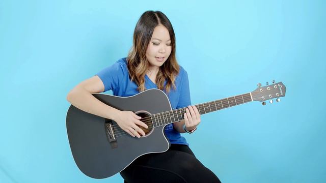 Inexpensive Amazon Guitars - Are They Worth It? (Donner DAG-1CB Guitar UNBOXING & FIRST IMPRESSIONS смотреть онлайн