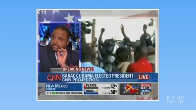 Relive The Historic Moment Obama Won The 2008 Election смотреть онлайн