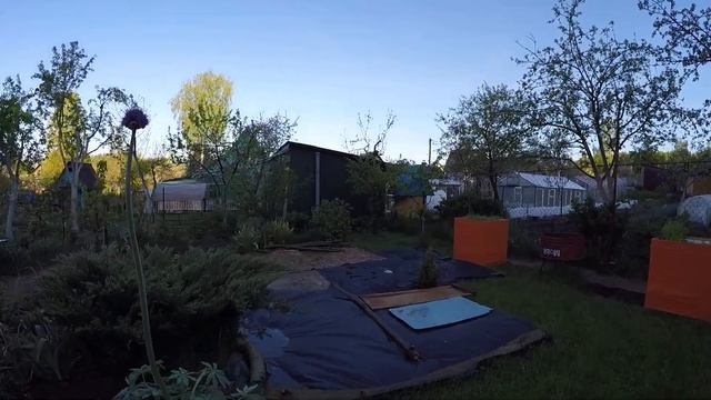 Стрейч плёнка+краска и тёплая грядка стала НОВОЙ))1000 подписчиков)))Спасибо ВАМ РОДНИНЬКИЕ ) смотреть онлайн