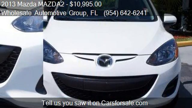 2013 Mazda MAZDA2 4dr HB Auto Sport for sale in Plantation, смотреть онлайн