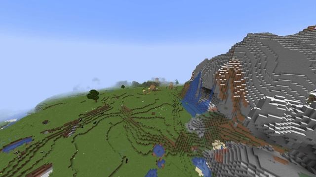 Minecraft 1.17 java seed: Spawn near 5 villages and pillager outpost смотреть онлайн