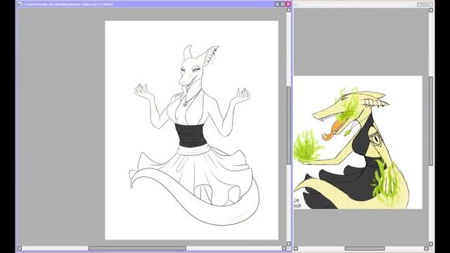 Halloween Monster - Speedpaint смотреть онлайн