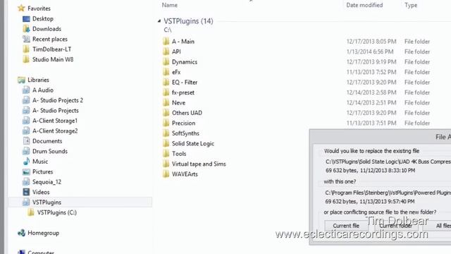 Setting up UAD-2 64bit plugins & Central VST plugin folder смотреть онлайн