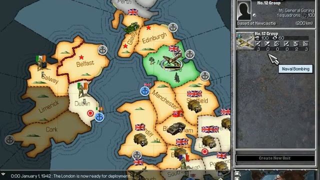Hearts of Iron gameplay (PC Game, 2002) смотреть онлайн