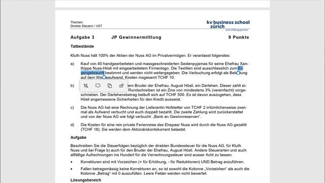Prüfungsvorbereitung für den eidg. Fachausweis im Finanz- und Rechnungswesen zum Thema Steuern смотреть онлайн