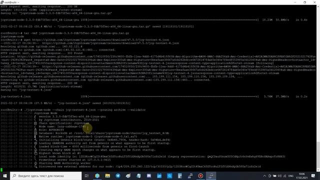 Joystream#2 - запуск ноды и гайды. Шаг второй. смотреть онлайн
