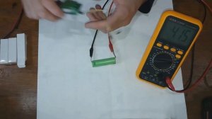 Простой метод измерение емкость АКБ 3,7 В