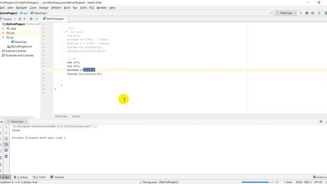 Уроки по Java. Условные выражения смотреть онлайн