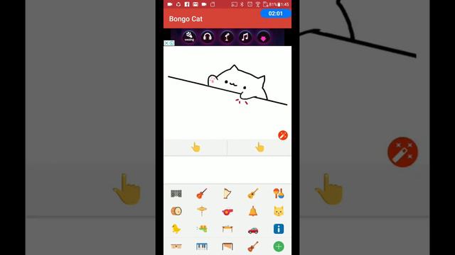 Bongo Cat meme maker app 2 смотреть онлайн